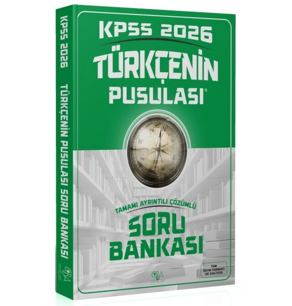Cba Kpss 2026 Türkçenin Pusulası Soru Bankası