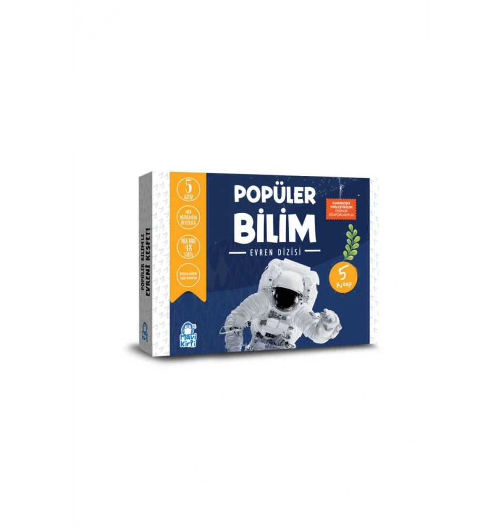 Popüler Bilim Evren Dizisi 5 Kitap  Mavi Kirpi