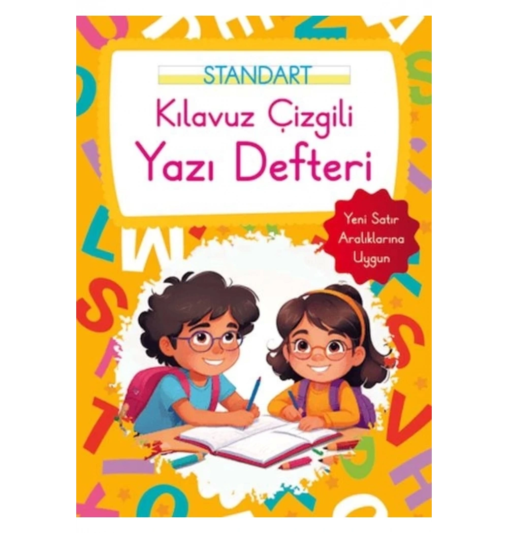 PARILTI YAZI DEFTERİ - KILAVUZ ÇİZGİLİ (BÜYÜK BOY)