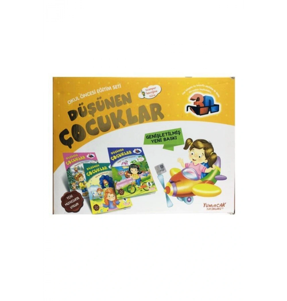DÜŞÜNEN ÇOCUKLAR okul öncesi EĞİTİM SETİ 48-60 AY KODLAMALI