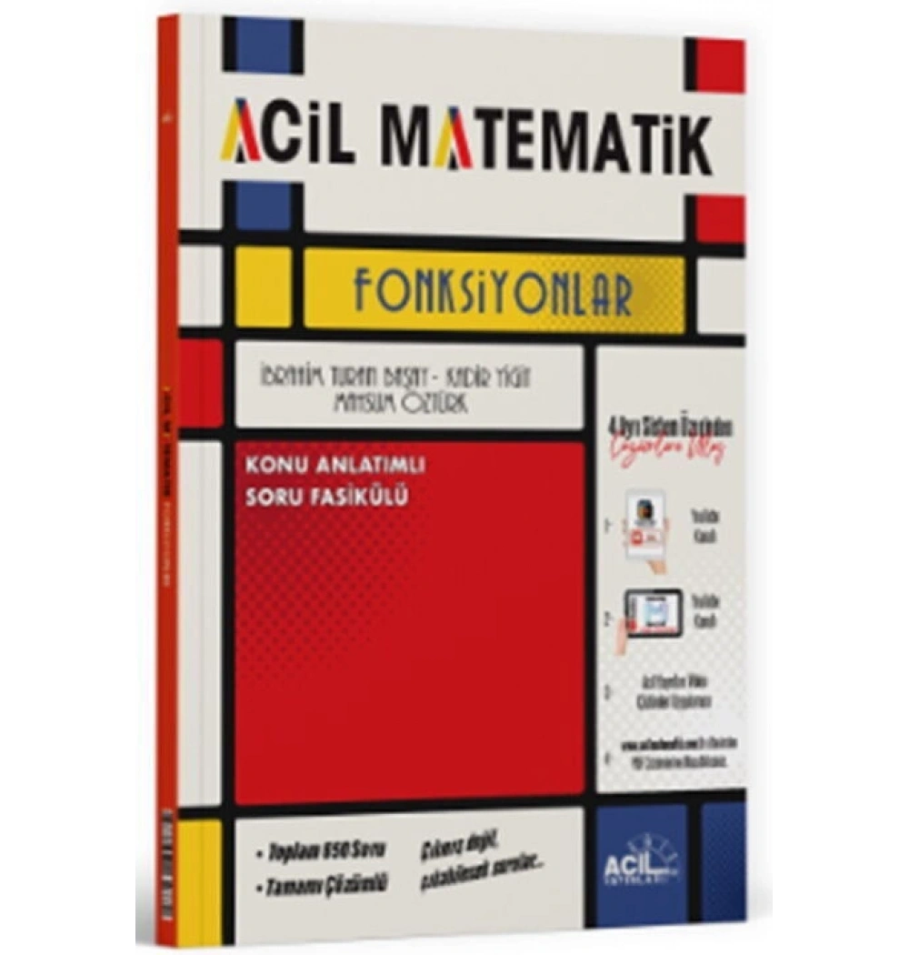 Acil Matematik Fonksiyonlar Konu Anlatımlı Soru Fasikülü