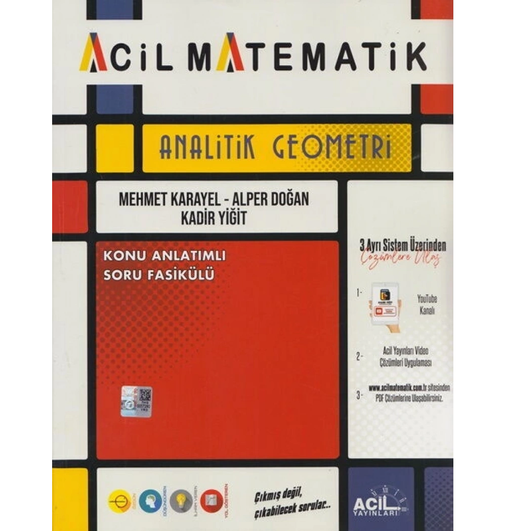Acil Matematik Analitik Geometri Konu Anlatımlı Soru Fasikülü