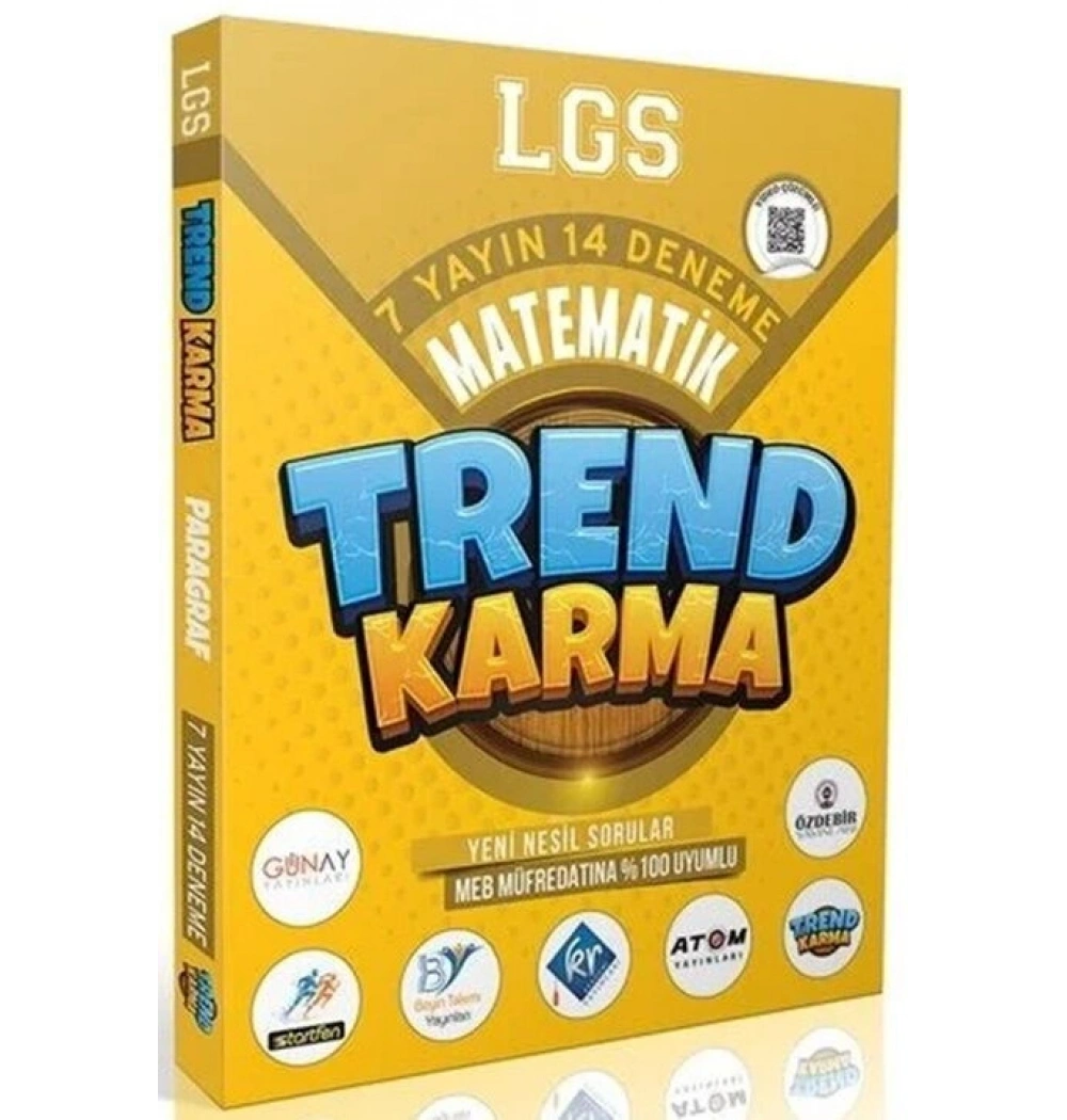 LGS MATEMATİK 7 YAYIN 14 DENEME TREND KARMA