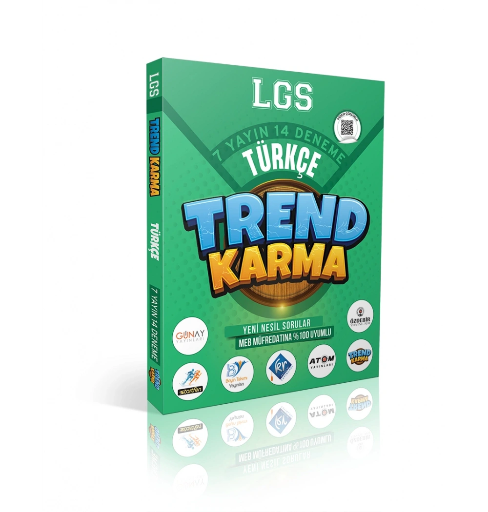LGS TÜRKÇE 7 YAYIN 14 DENEME TREND KARMA