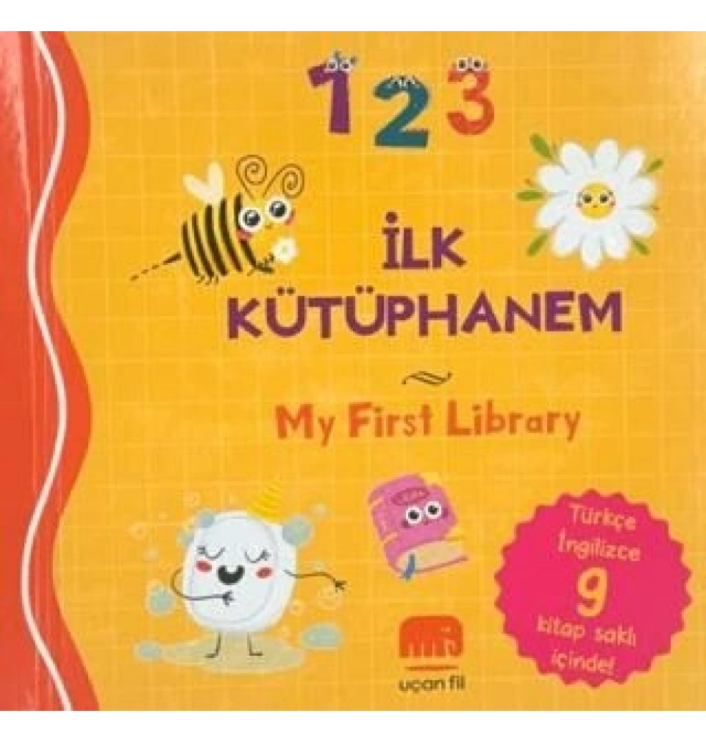 İLK KÜTÜPHANEM MY FİRST LİBRARY UÇAN FİL
