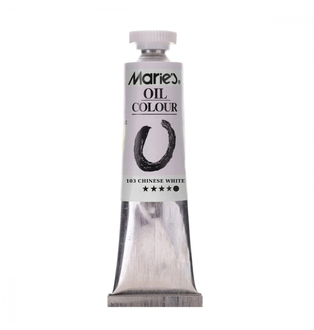 MARİES YAĞLI BOYA 50 ML ZINC WHİTE 42(103)