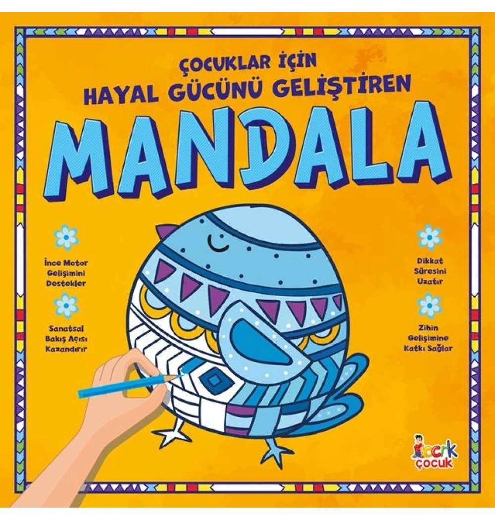 ÇOCUKLAR İÇİN HAYAL GÜCÜNÜ GELİŞTİREN MANDALA BICIRIK