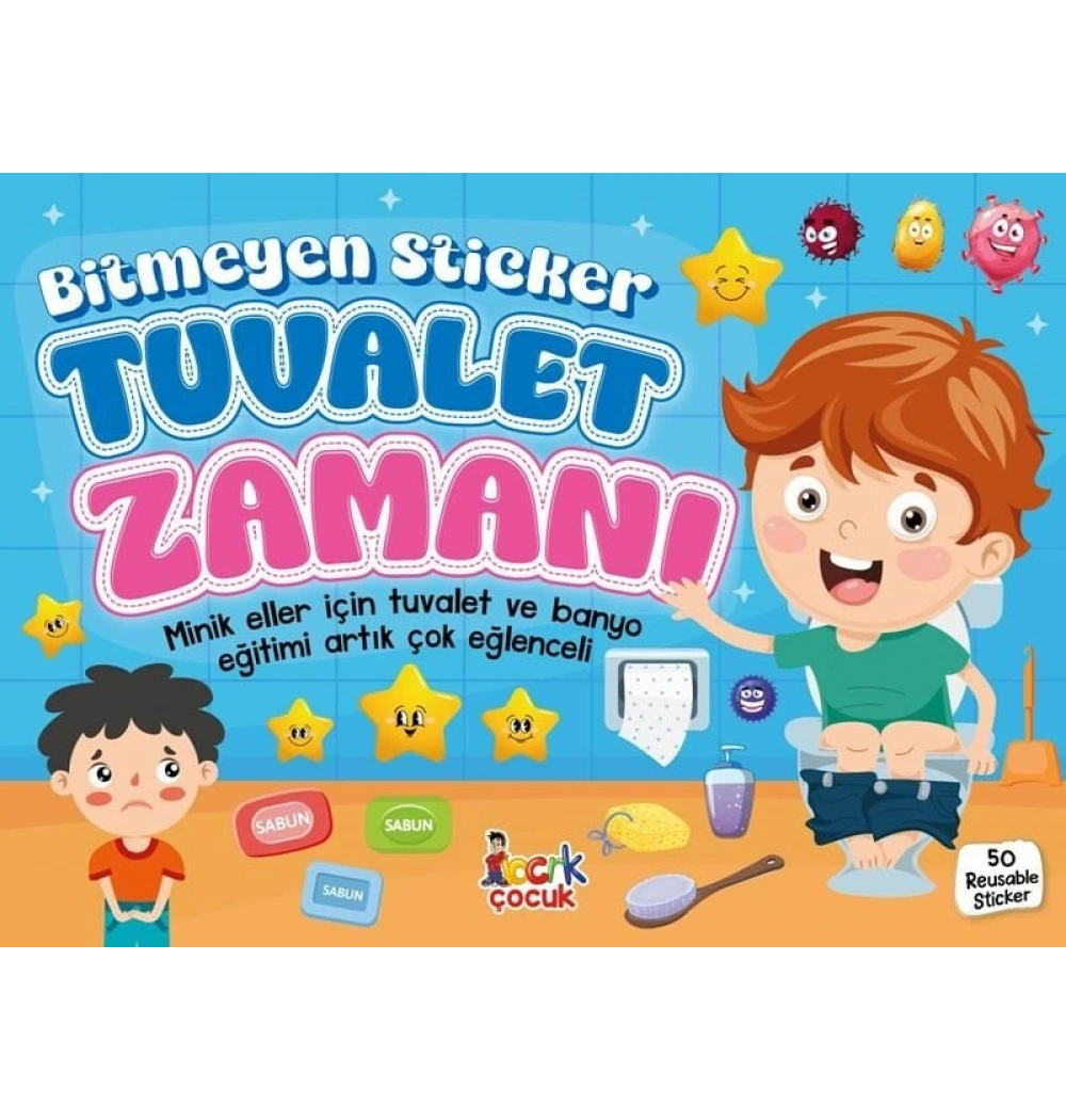 BİTMEYEN STİCKER TUVALET ZAMANI NESİL ÇOCUK