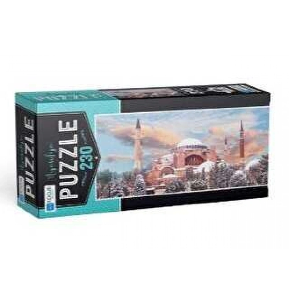 Blue Focus Kutulu 230 Parça Puzzle Ayasofya Mavi Lale