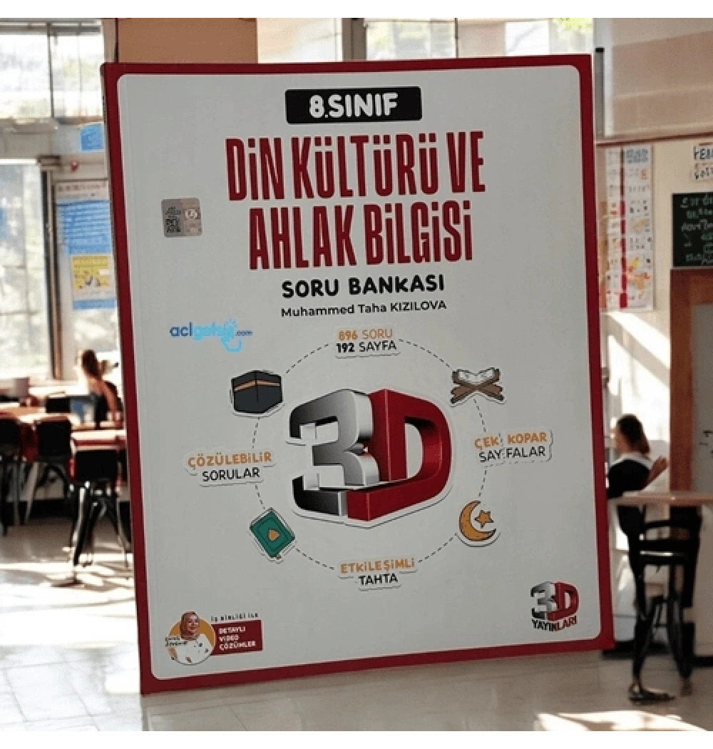 3D 8.SINIF DİN KÜLTÜRÜ AHLAK BİLGİSİ SORU BANKASI