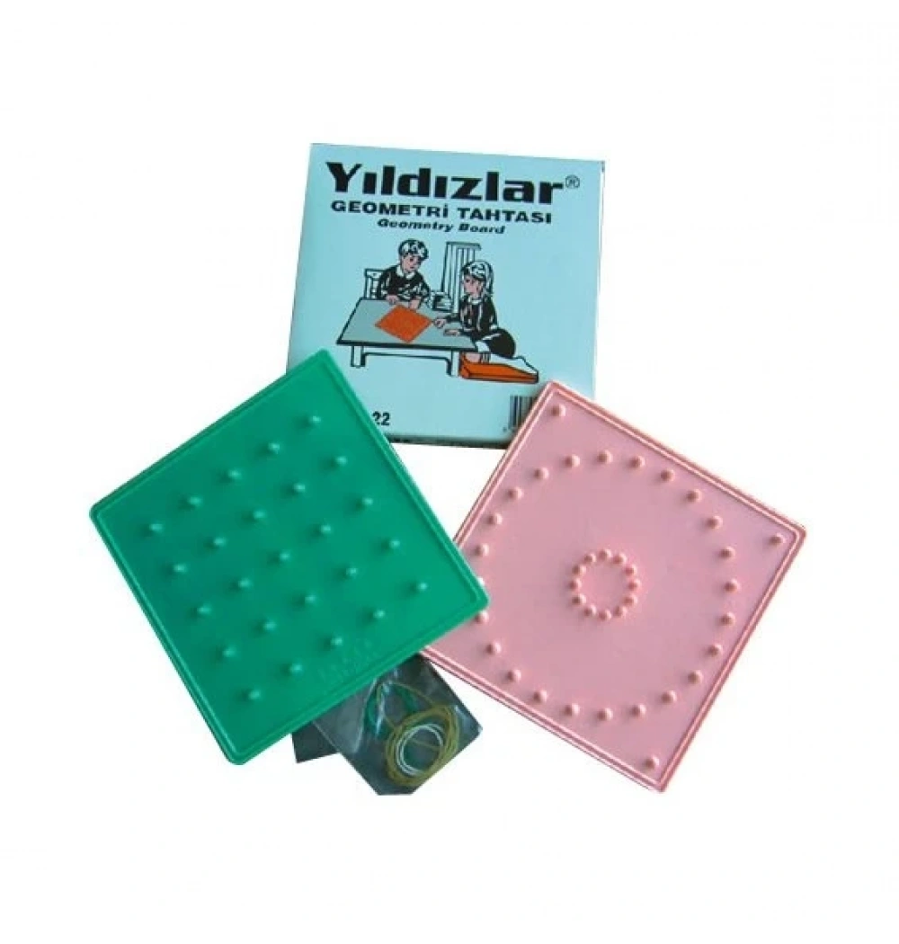 YILDIZLAR GEOMETRİ TAHTASI PLASTİK NO:122
