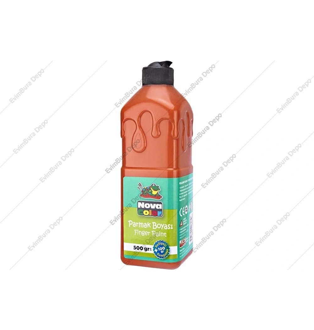 Nova Color Parmak Boyası 500Gr. Turuncu Nc-377