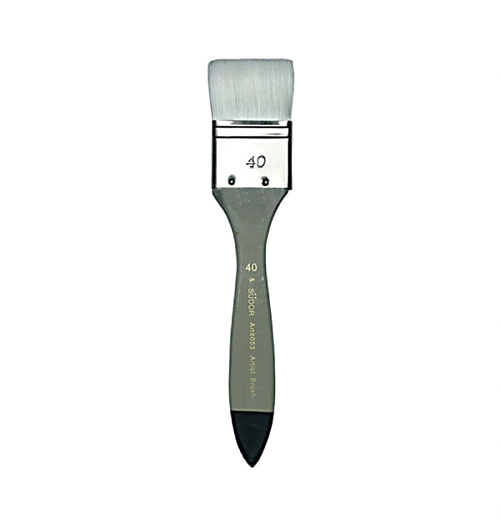 Südor Ahşap Zemin Boyama Fırçası Beyaz 40 Mm  Sf8053-40