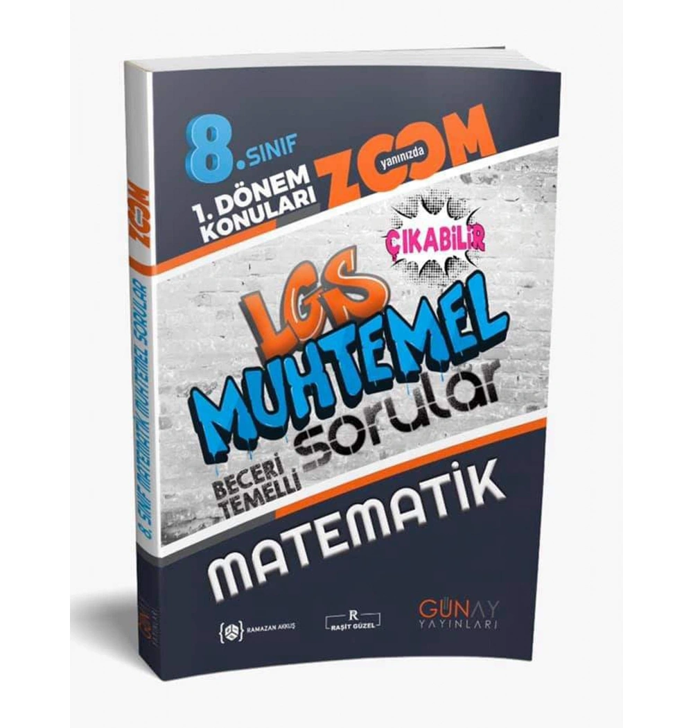 Günay 8.Sınıf 1.Dönem Matematik Muhtemel Sorular