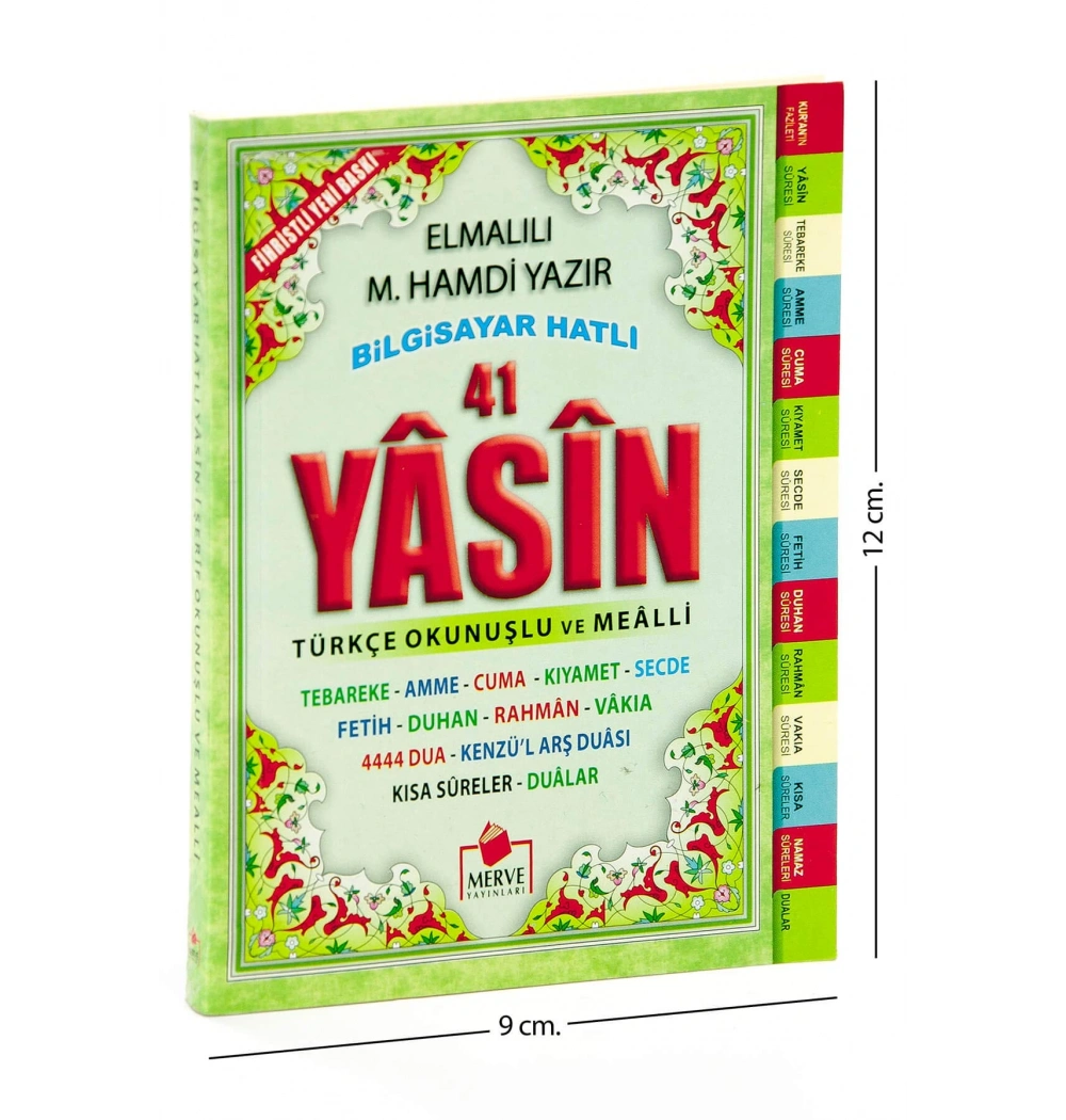 Merve Yasin 005 Cep Boy Türkçeli 208 Sayfa