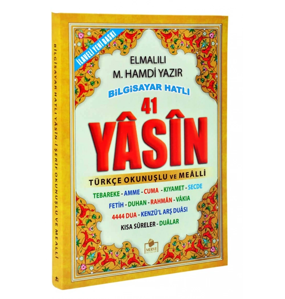 Merve Yasin 005 Cep Boy Türkçeli 208 Sayfa