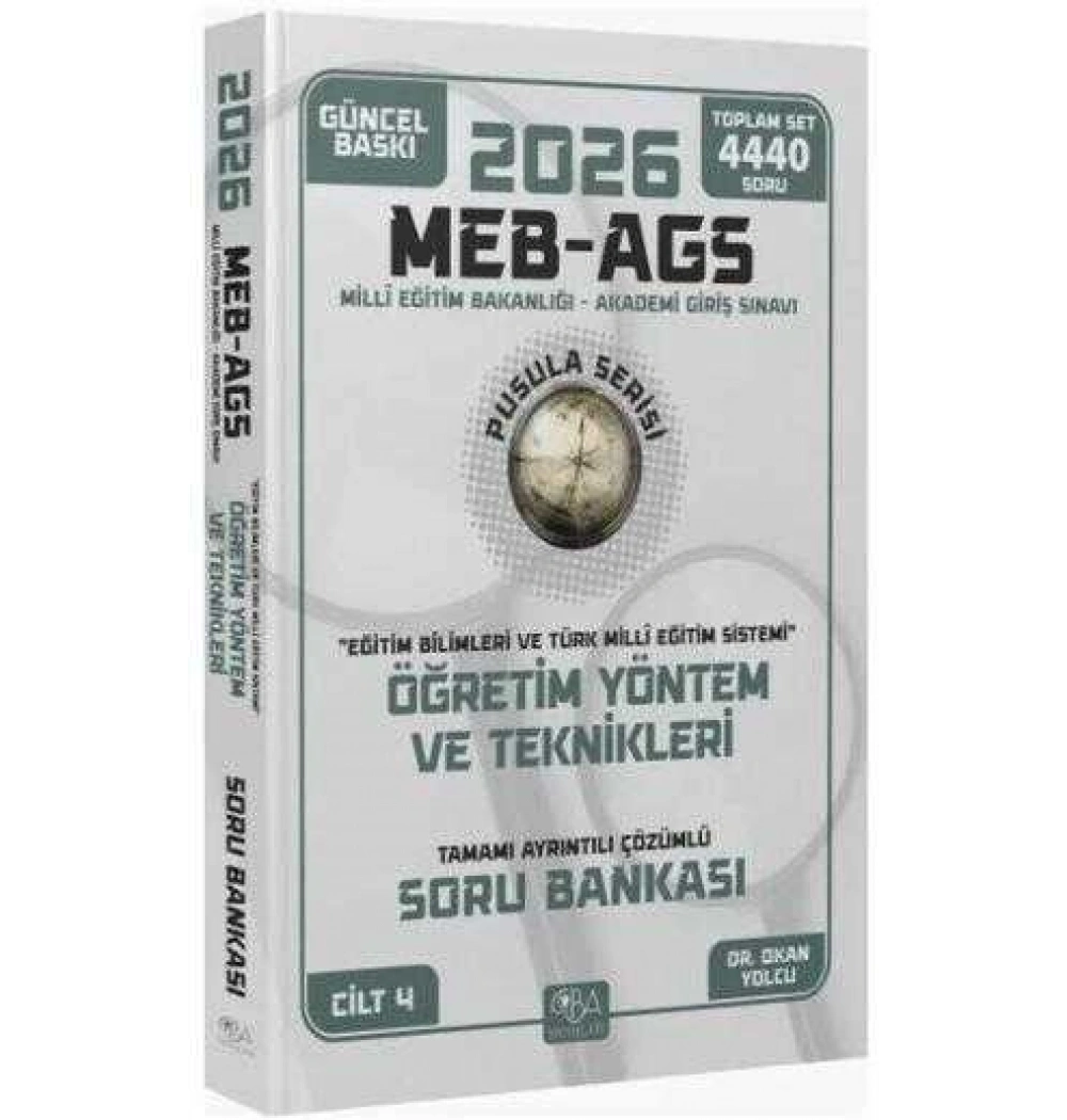 Cba 2026 Meb Ags Eğitim Bilimleri Öğretim Yöntem Teknikleri Çözümlü Soru Bankası