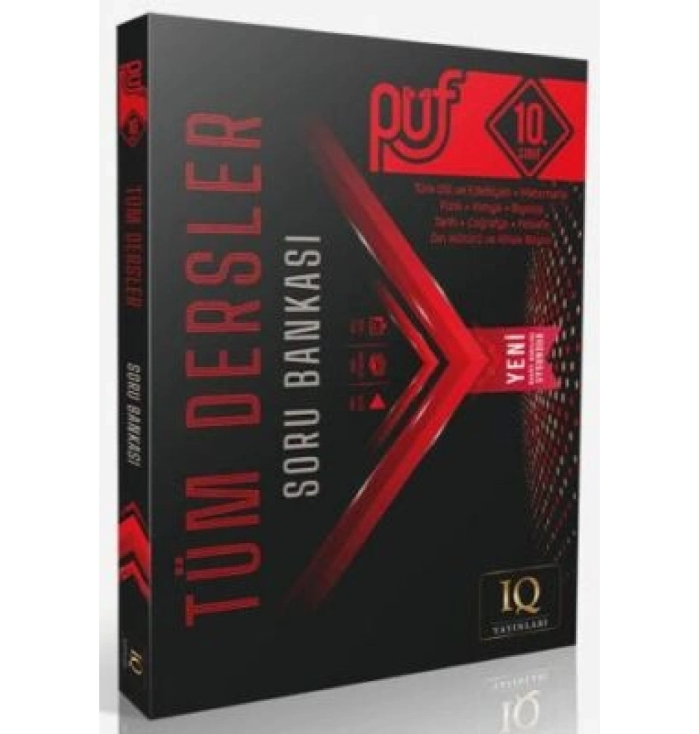 Iq 10. Sınıf Püf Tüm Dersler Soru Bankası
