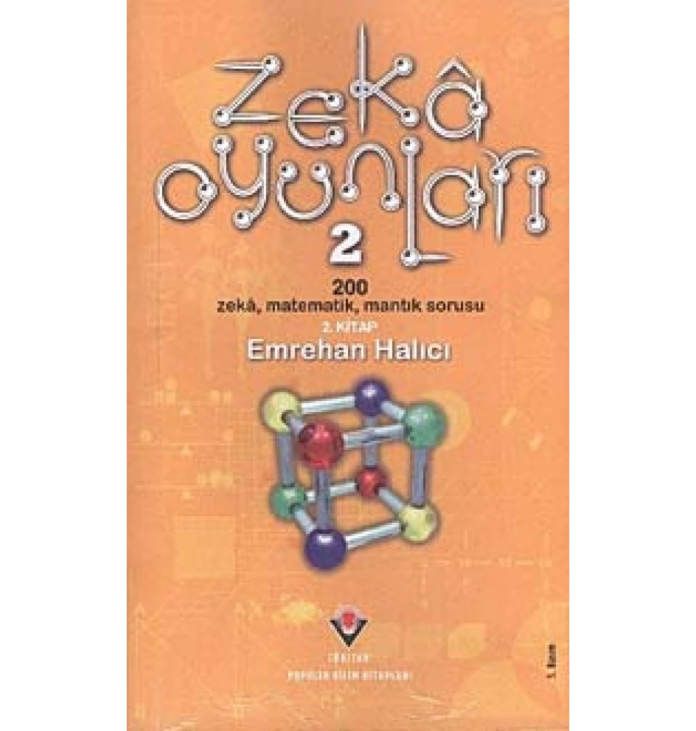 Zeka Oyunları 2 2.Kitap  Tübitak