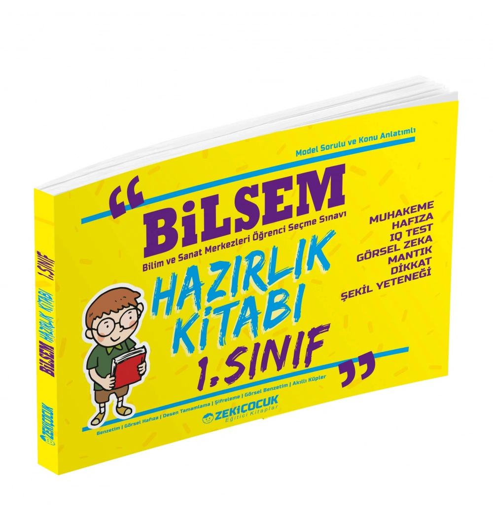 Bilsem 1.Sınıf Hazırlık Kitabı   Zekiçocuk