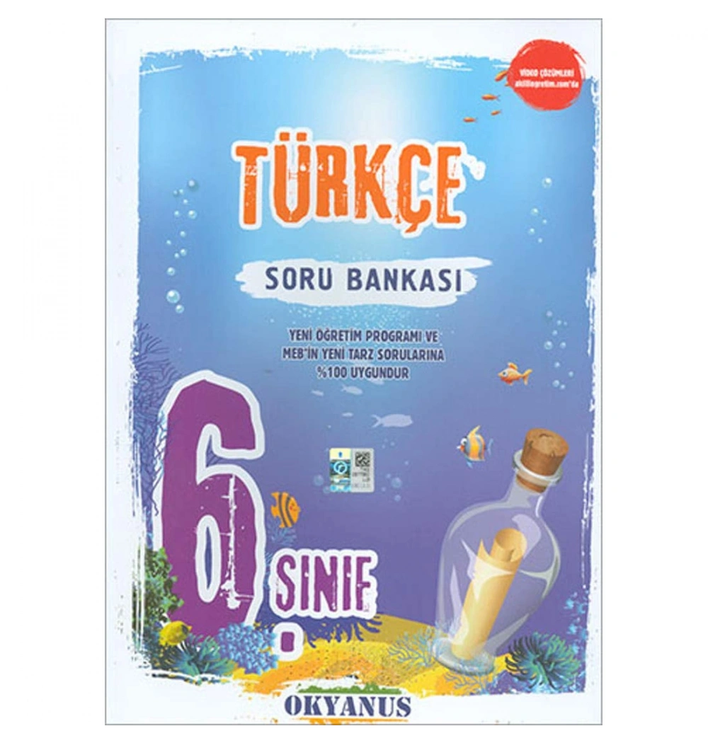 6.Sınıf Türkçe Soru Bankası   Okyanus