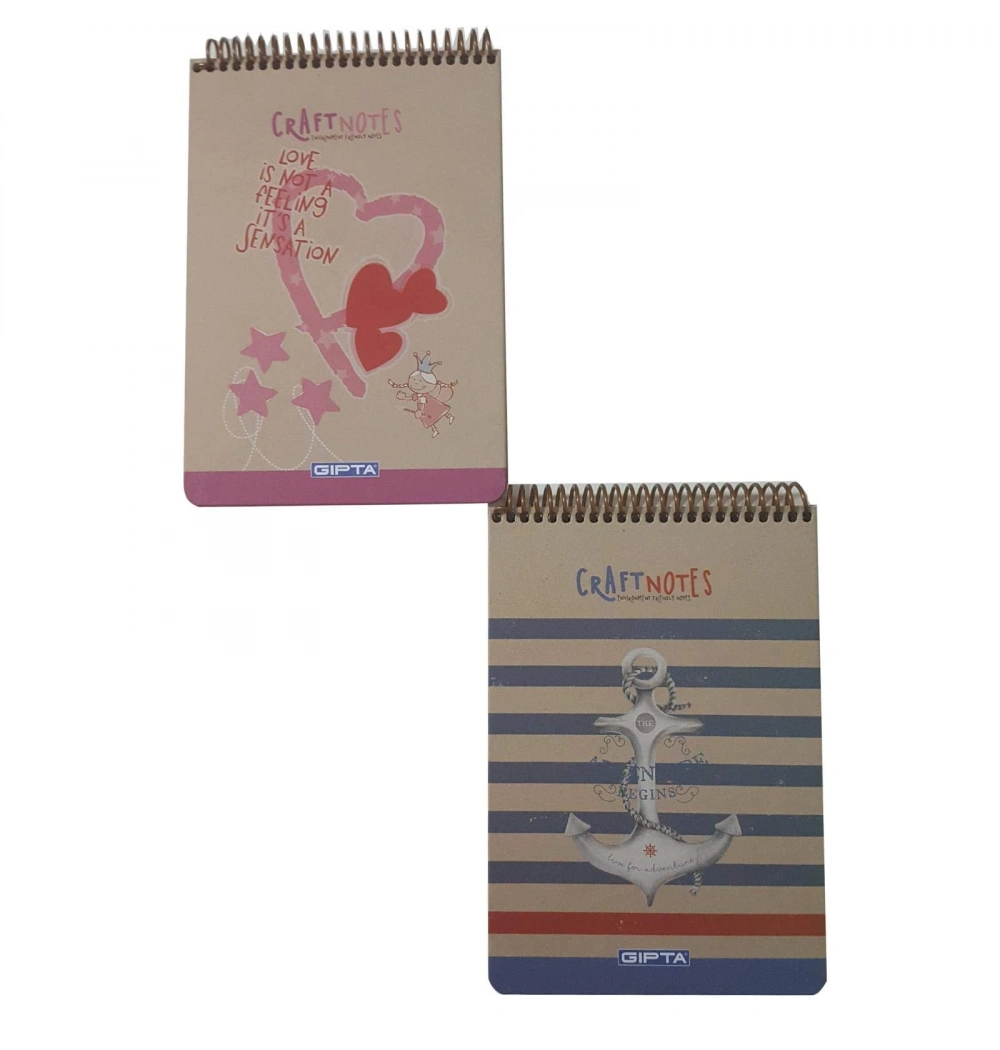 Gıpta Craft Notes Sp.Sert Kap.Bloknot A5-100 Yp.Çizgili Kod:3-1785000-2181