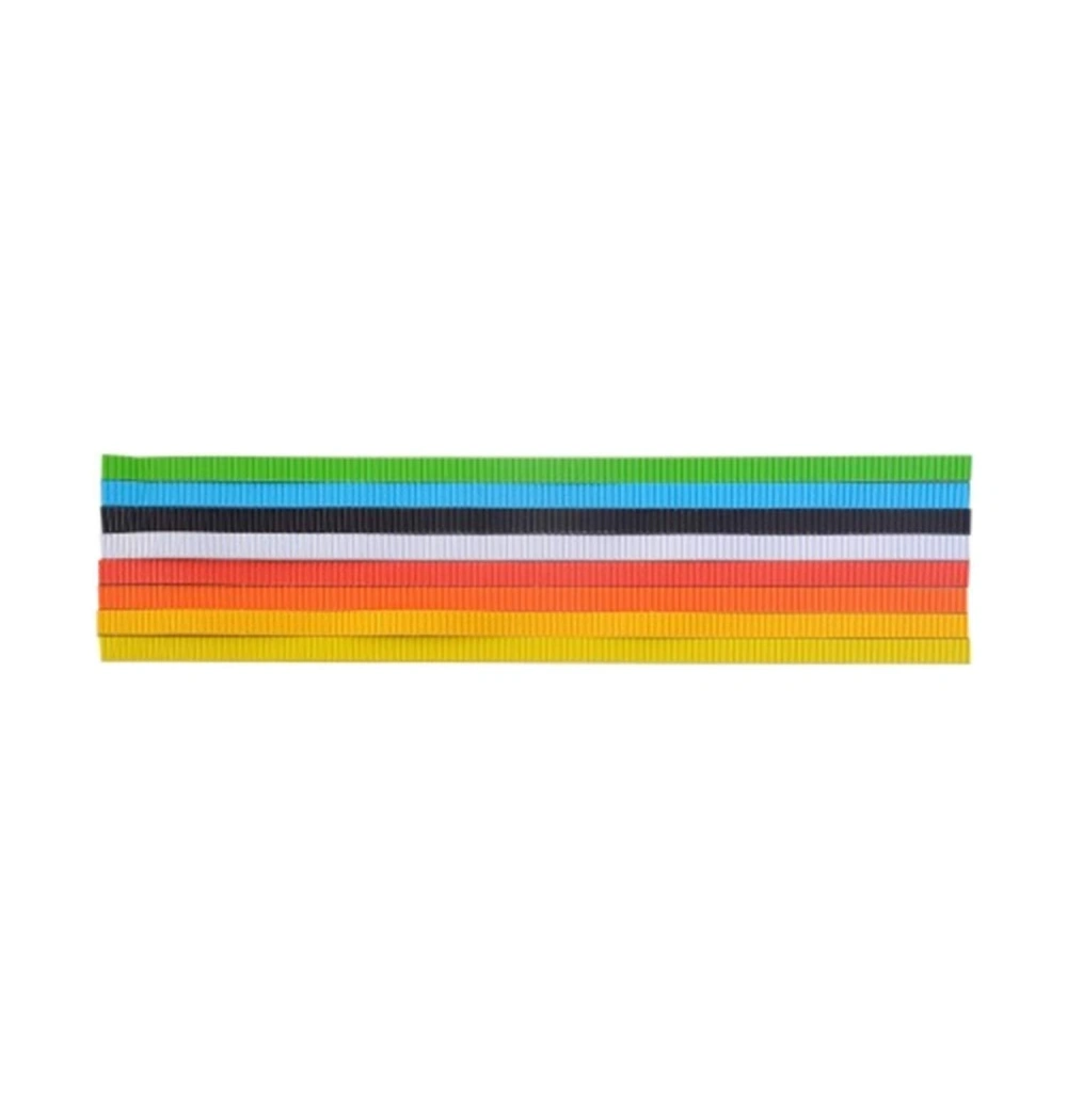 Lino Oluklu Şerit 8 Renk 40Lı 13X500 Mm- Pd 030B