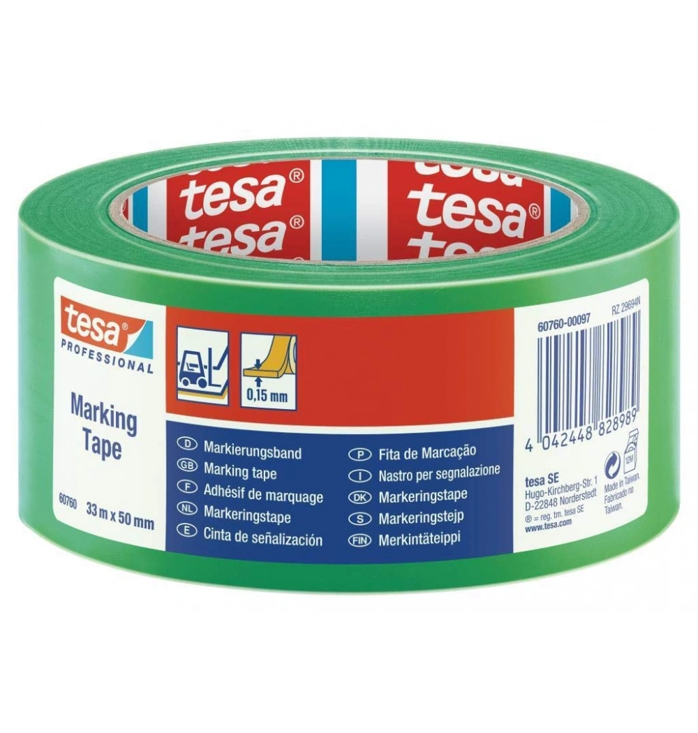 Tesa Yer İşaretleme ( Zemin ) İkaz Bandı Yeşil Kod: 0009715
