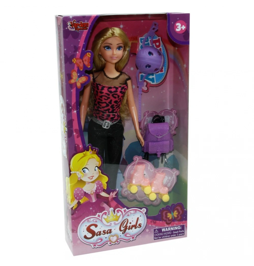 Kutulu 29 cm Aksesuarlı Patenci Bebek