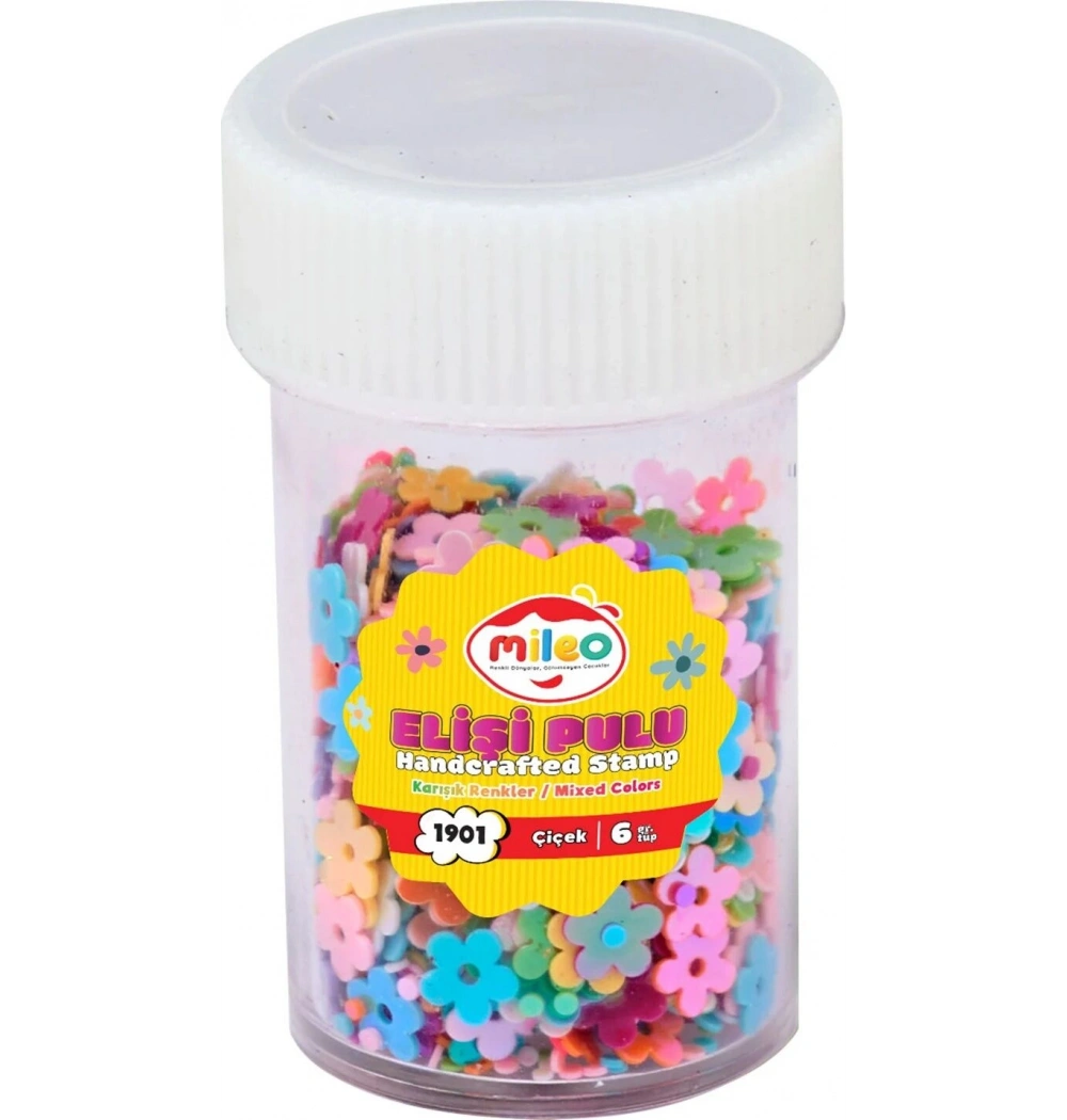 MAS MİLEO 1901 ELİŞİ PULU KARIŞIK RENKLER 6 GR TÜP ÇİÇEK