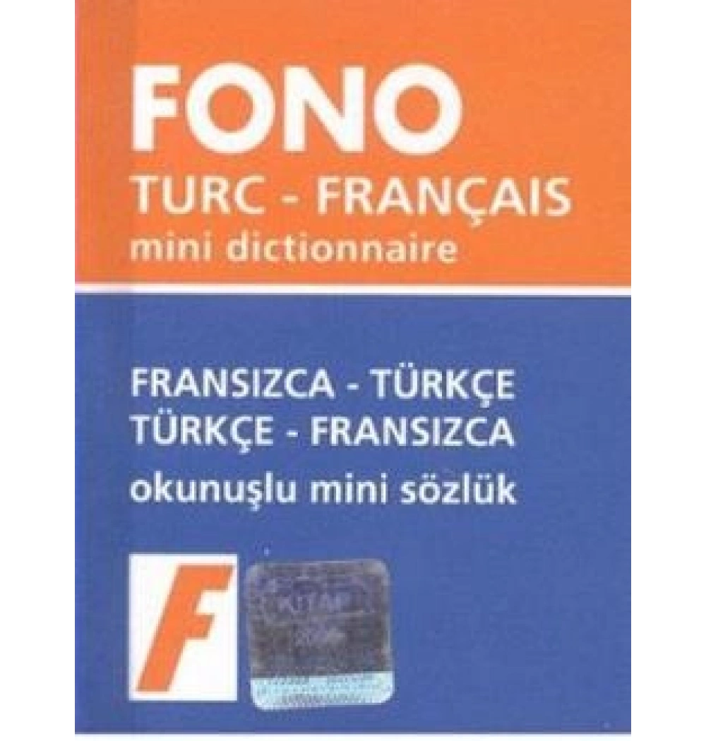 Fransızca Mini Sözlük Fono Yayın