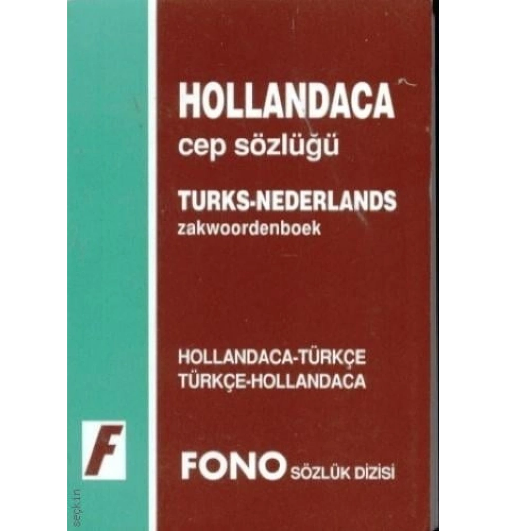 Hollandaca-Türkçe Cep Sözlük Fono Yayın
