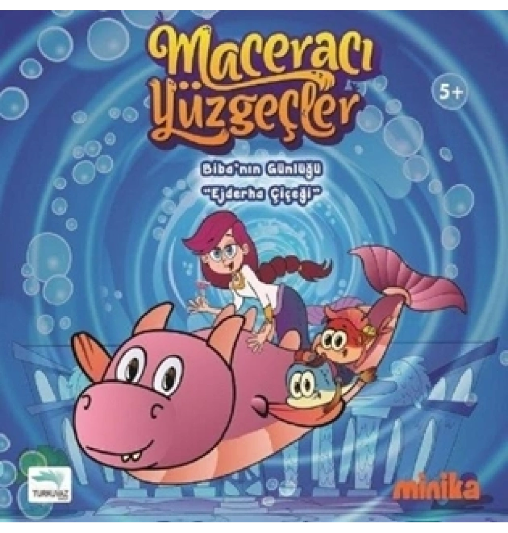 Maceracı Yüzgeçler Ejderha Çiçeği Turkuvaz