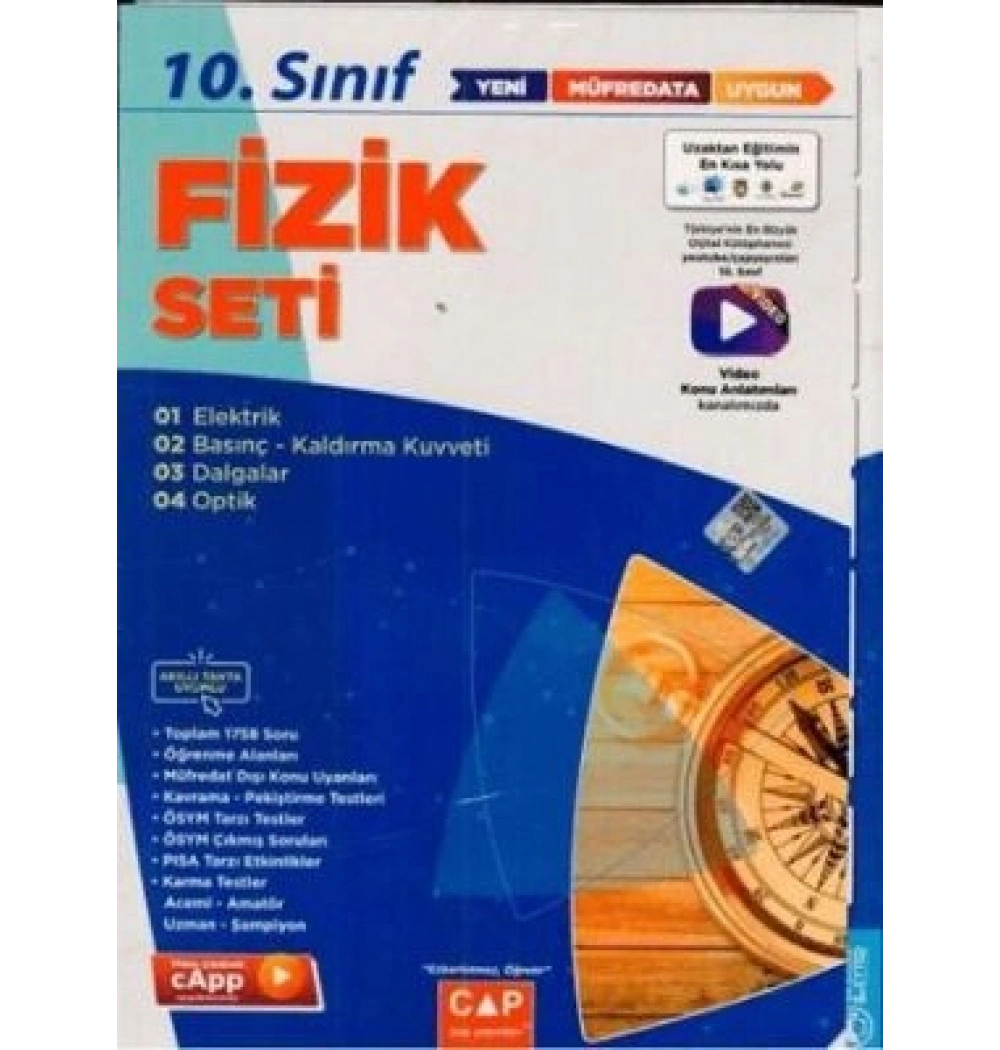 Çap 10.Sınıf Anadolu Fizik Seti