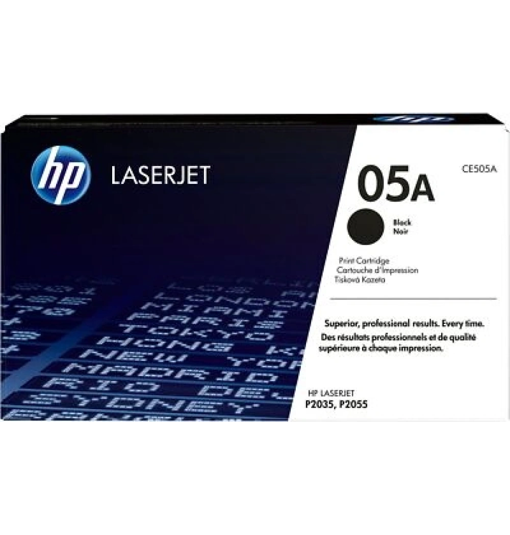 Hp Ce505A Mono Laser Toner 2.300 Sayfa Siyah No:05A