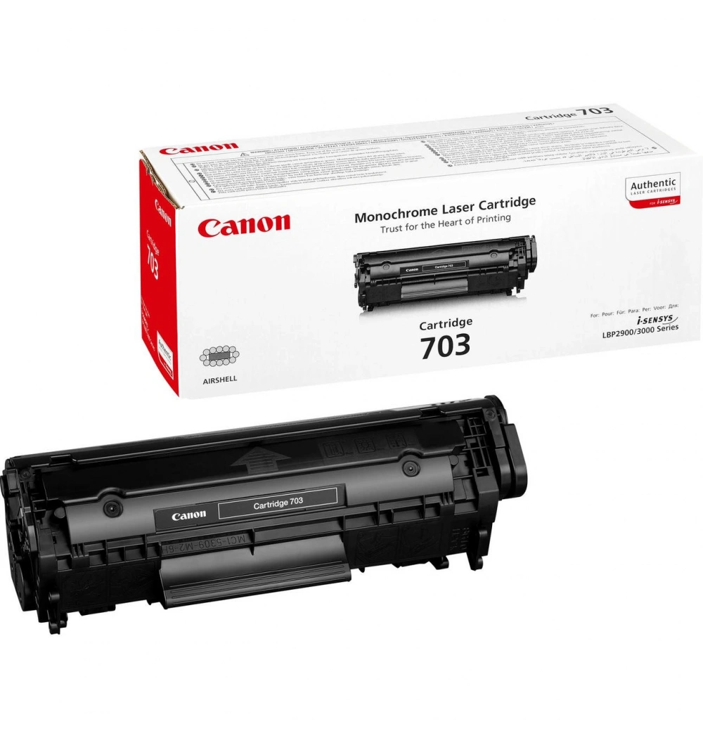 CANON CRG-703 MONO LASER TONER 2.500 SAYFA SİYAH 51115