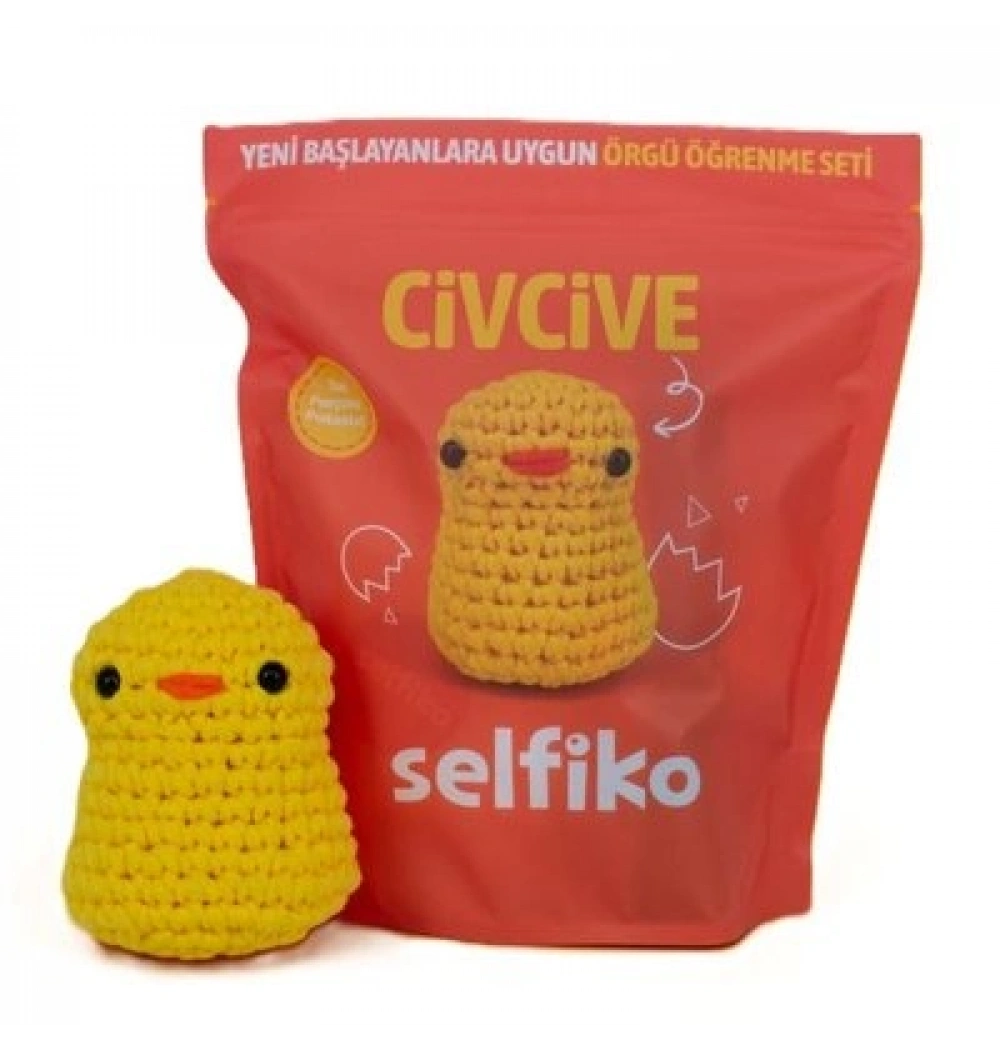SELFİKO CİVCİVE ÖRGÜ ÖĞRENME SETİ
