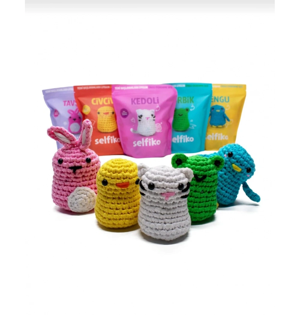 SELFİKO TAVŞİK ÖRGÜ ÖĞRENME SETİ