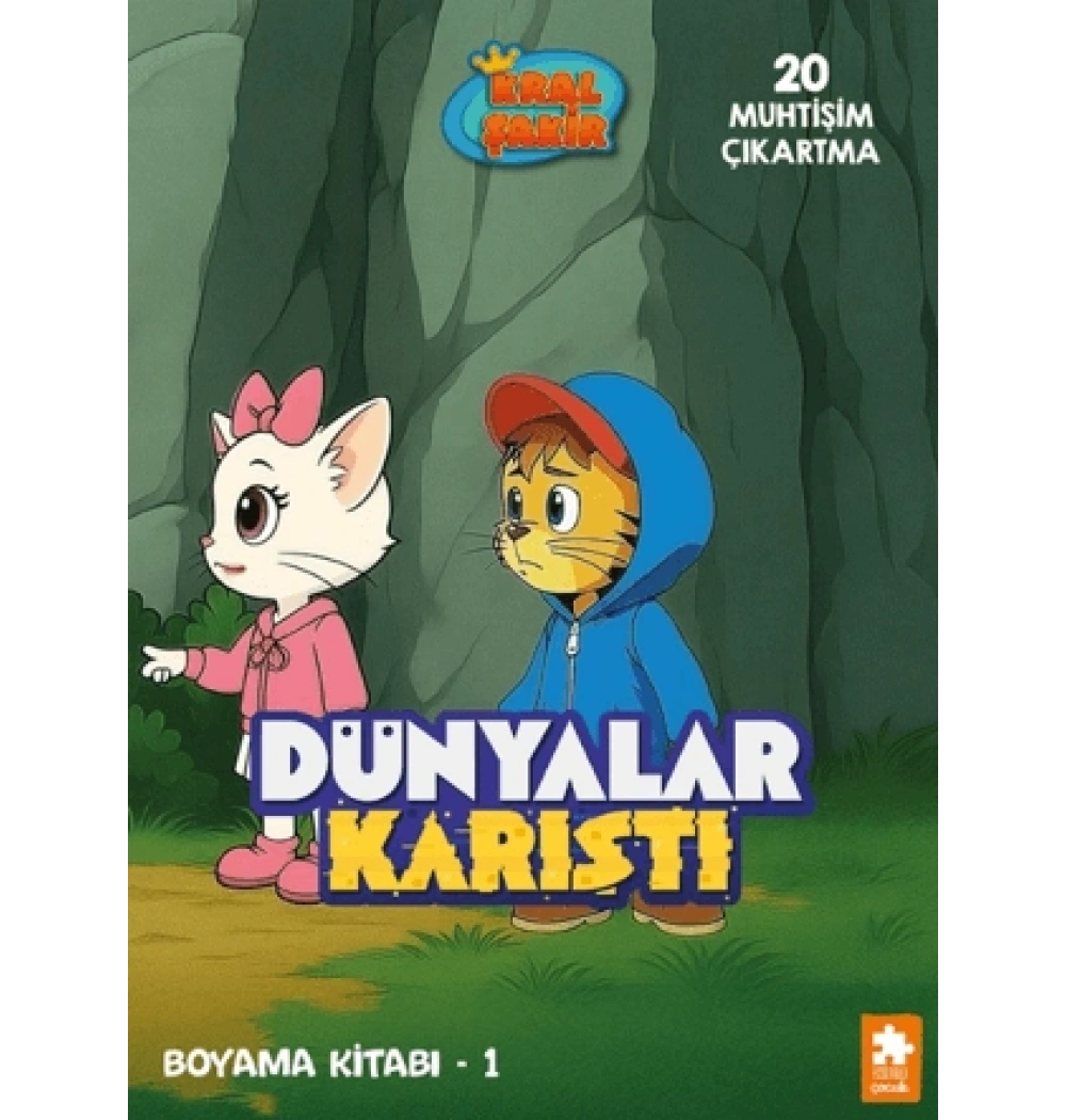 Kral Şakir Dünyalar Karıştı Boyama 01 Eksik PARÇA