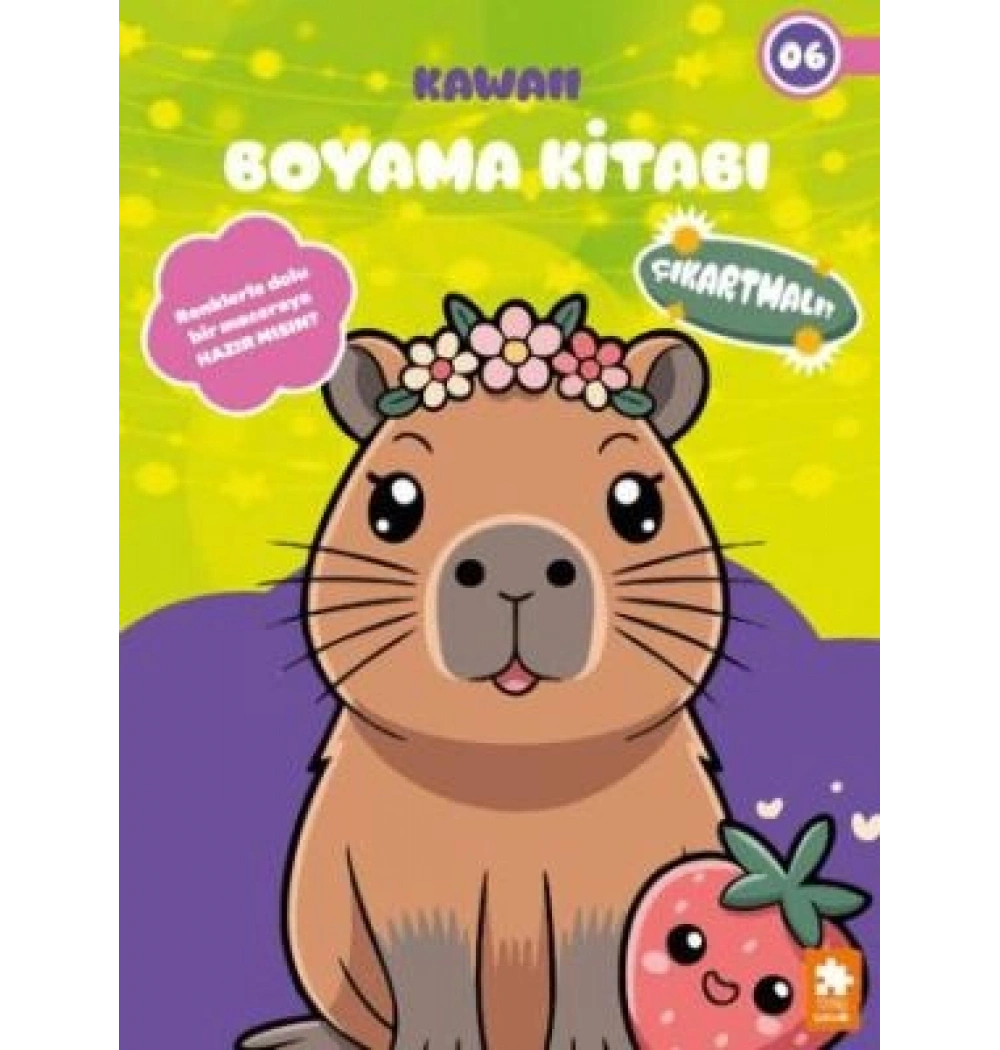 Kawaii Boyama Kitabı 06 Eksikparça