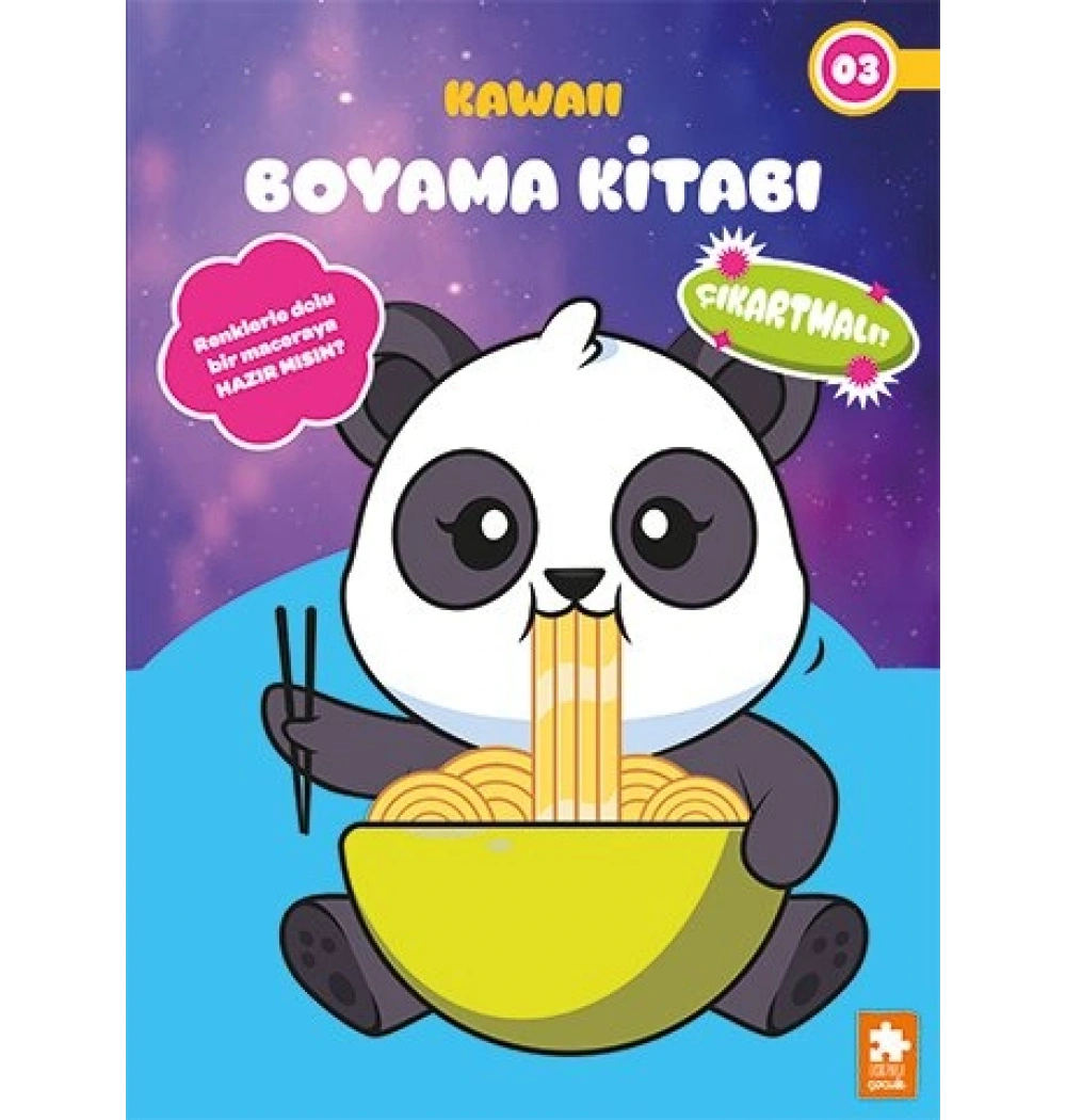 Kawaii Boyama Kitabı 03 Eksikparça