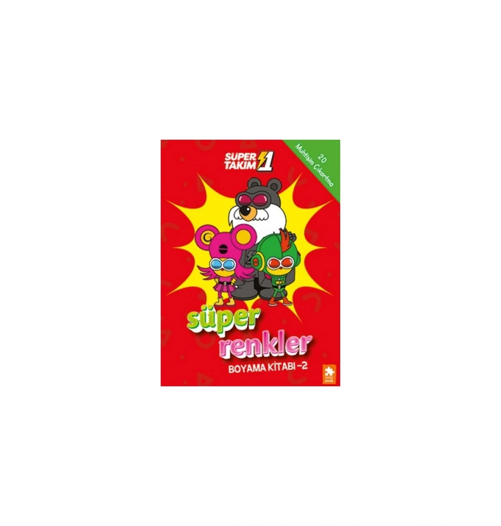Süper Takım 1 Süper Renkeler Boyama 2 Eksikparça