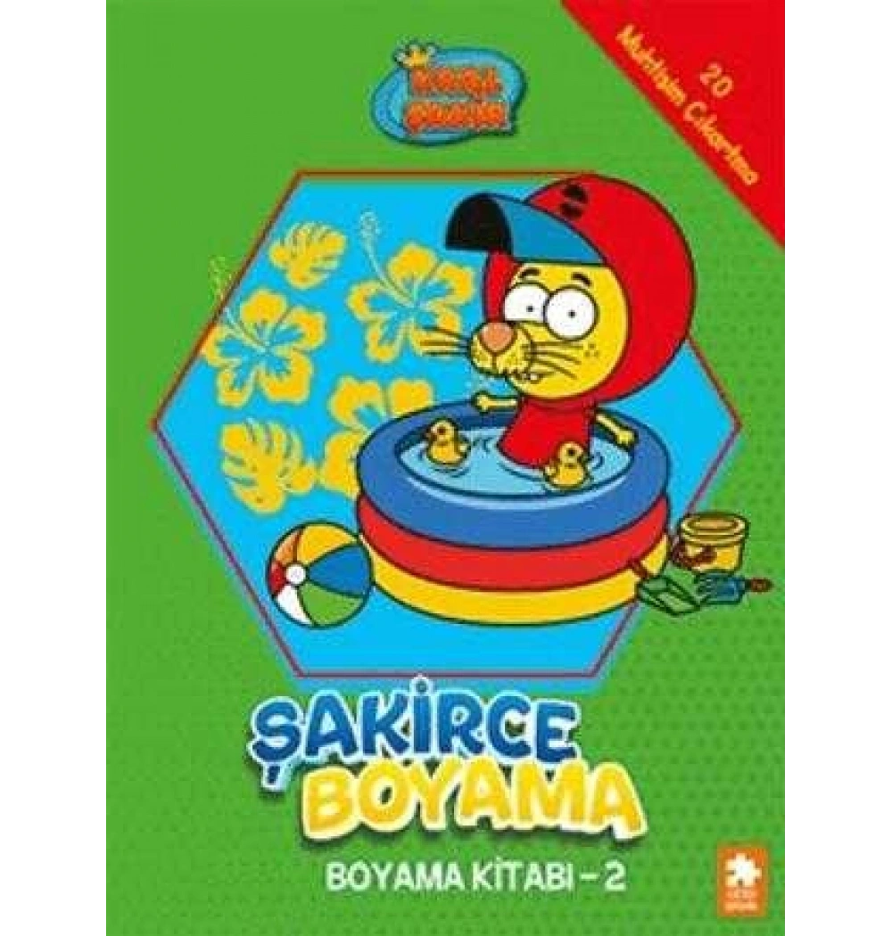 Kral şakir Şakirce Boyama 2 Eksikparça