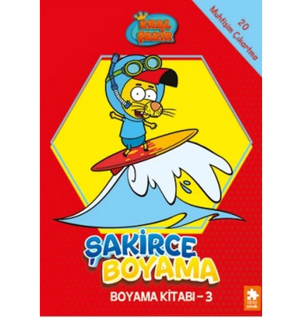 Kral Şakir Şakirce Boyama 3 Eksikparça