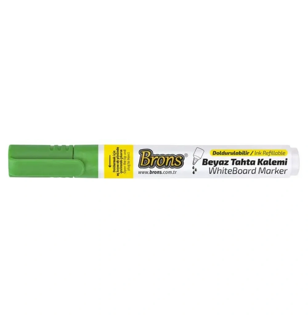 Brons Tahta Kalemi Doldurulabilir Yeşil