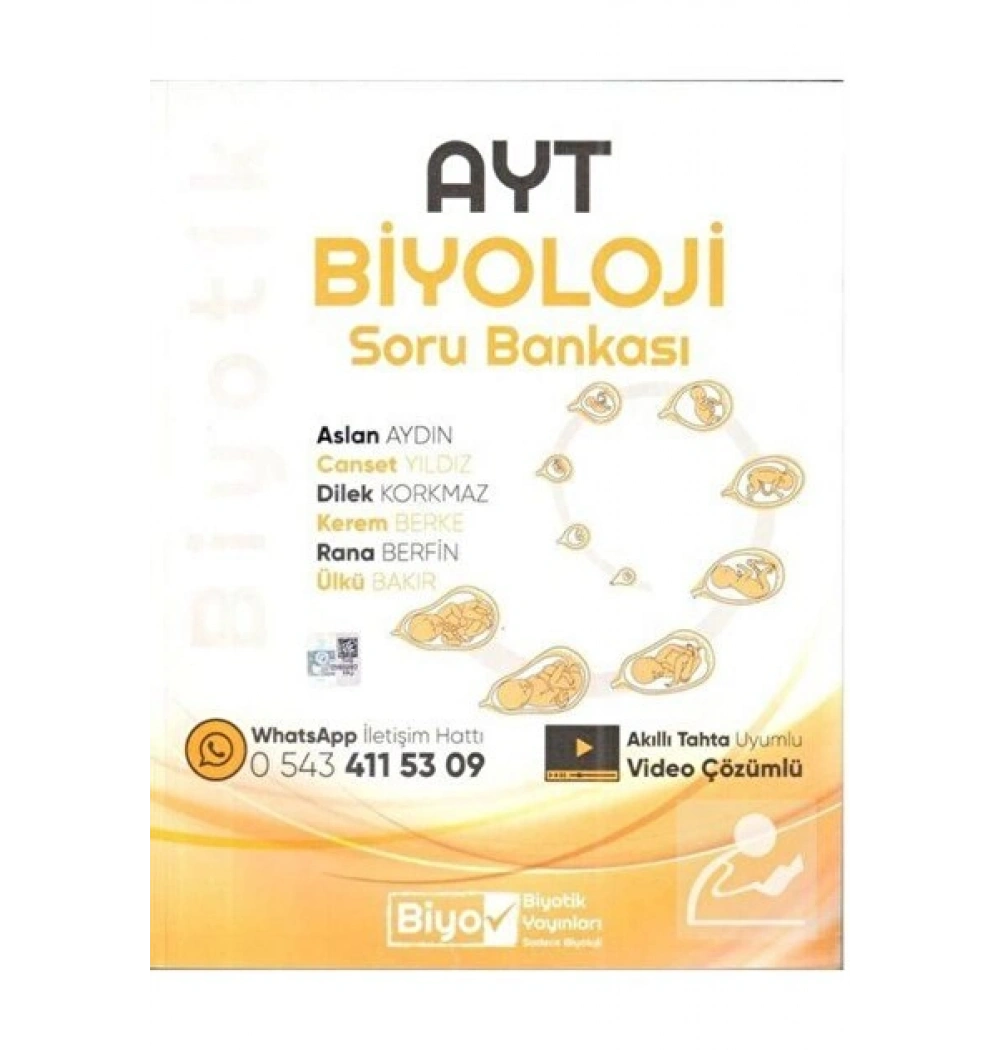 Ayt Biyoloji Soru Bankası Biyotik Yayın