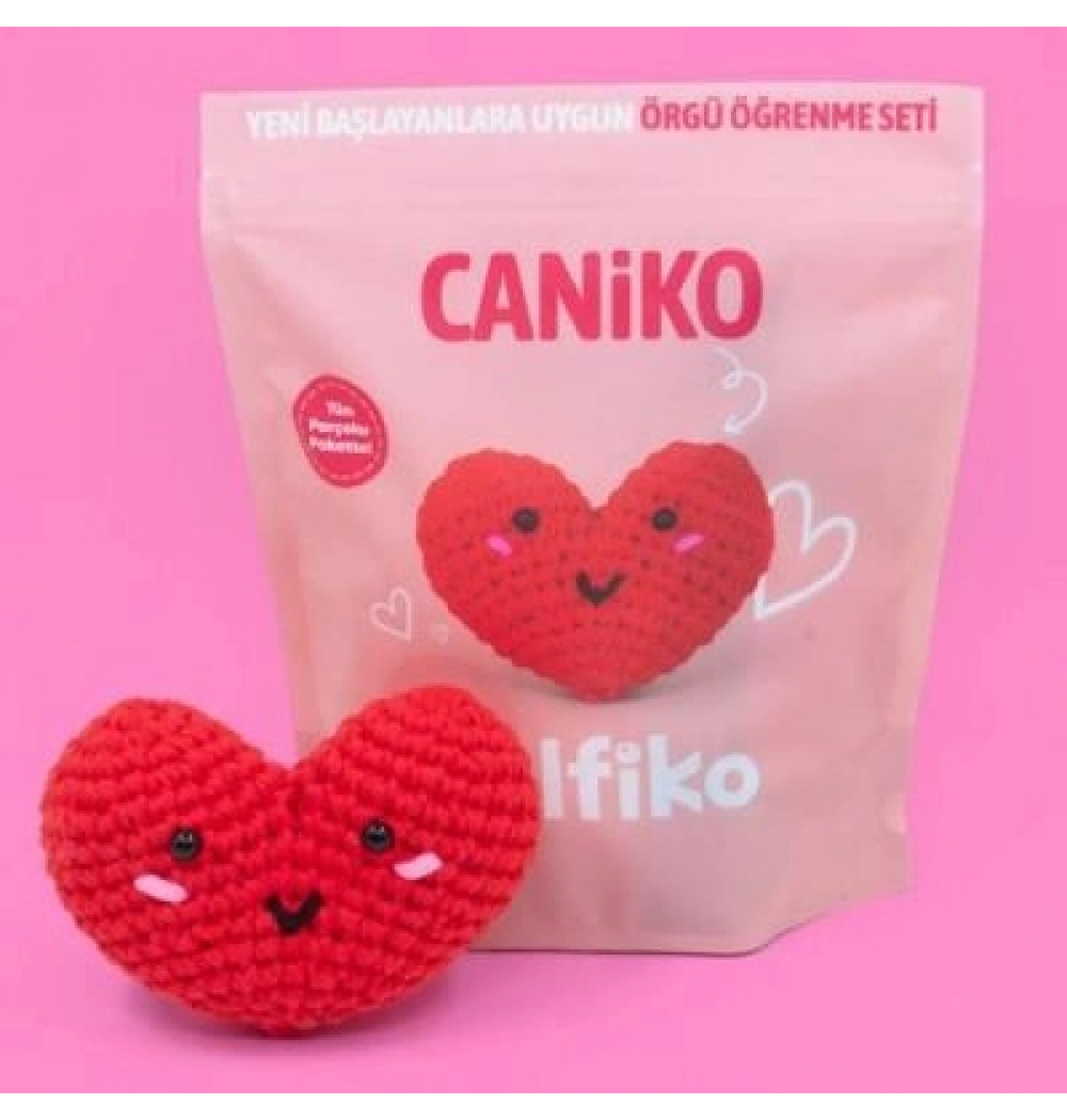 Selfiko Caniko Örgü Öğrenme Seti