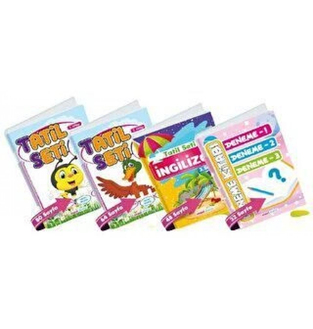 3.Sınıf Etkinliklerle Tatil Seti Mavi Deniz