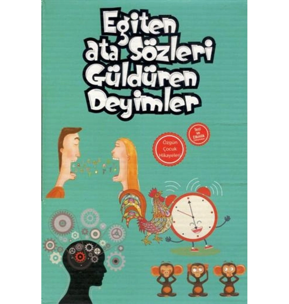 Eğiten Atasözleri Güldüren Deyimler 10 Kitap Set Öykü Yayıncılık