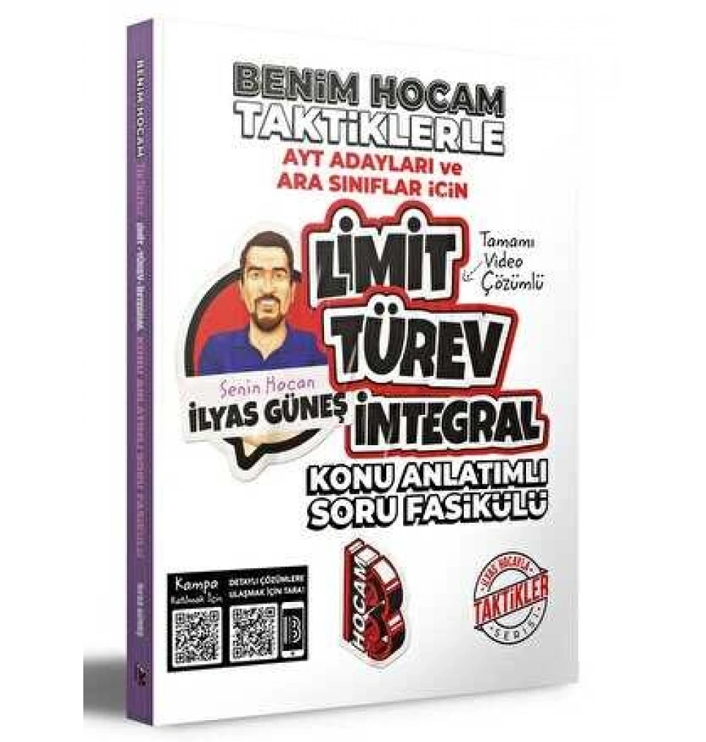 Tüm Adaylar İçin Limit Türev İntegral Konu Anlatımlı Soru Fasikülü Benim Hocam